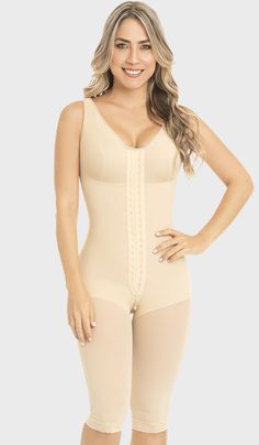 Fitted Beige Shapewear, Bra Friendly, Beige Short Length Shapewear With Built-in Bra, Beige Fitted High-waist Shapewear, Beige Compression Shapewear With Built-in Bra, Beige Compressive Shapewear With Built-in Bra, Beige Color, The Body, Shapewear, Knee Length