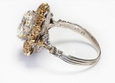 Buccellati Platinum Diamond Ring Buccellati Rings, Buccellati Jewelry, Diamond Centerpiece, Platinum Diamond Ring, Haute Jewelry, Sophisticated Jewelry, Platinum Diamond Rings, Gold Diamond Ring, Gold Diamond Rings