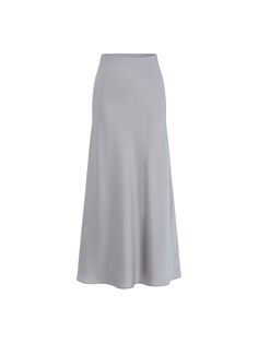 MO&Co. Women's High Rise Satin Maxi Skirt Introducing our satin skirt, crafted from a luxurious blend of acetate and polyester. The high waist and flowing silhouette are effortlessly elegant, while the convenient side zipper allows for easy wear. Create a chic and casual look by pairing it with a tank top or cozy sweater. Features : - High waist, flowy maxi silhouette- Ruched pleated details on the back- Soft and smooth triacetate blend materials Code: MBD1SKT033The back length of size S is 94.5 Flowy Silk Skirt With Satin Finish, Chic Silk Maxi Skirt With Satin Finish, Chic Silk Skirt With Satin Finish, Silk Flowy Skirt For Night Out, Silk Skirt For Night Out, Relaxed Silk Midi Skirt, Silk Relaxed Fit Midi Skirt, Flowy Silk Maxi Skirt With Satin Finish, Silk Flowy Maxi Skirt