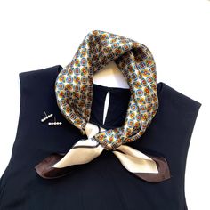 Elevate your wardrobe with our Silk bandana Scarf, featuring a unique geometric pattern. Designed for both women and men, this versatile accessory offers a perfect balance of modern style and timeless elegance. Crafted from premium silk, it boasts a soft, lightweight feel that’s gentle on the skin and suitable for all seasons. The eye-catching geometric design adds a distinctive flair, whether worn around the neck, as a headscarf, or tied to a bag. Benefits of Wearing Silk Hypoallergenic Propert Luxury Silk Neckwear For Work, Mens Neckerchief, Mens Bandana, Bandana Silk, Mens Silk Scarves, Silk Hair Scarf, Silk Head Scarf, Silk Scarf Hair, Pattern Weights