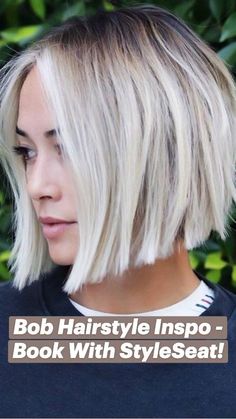 Chin Length Hair With Undercut Women, Choppy Bob For Fine Hair Mid Length, Smudged Roots Blonde Short Hair, Bob Haircut Short In Back, Flattering Short Haircuts For Round Faces, Jade Roper Short Hair, 2023 Bob Haircuts Round Face, Cute Hair Styles For Bob Haircuts, Best Haircut For Pregnant Women