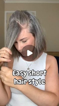 Fun Hairstyles For Brunettes, Casual Hair For Wedding Guest, Top Knot With Short Hair, Short Hair Off Face, How To Put Your Hair Up In A Clip, Short Hair Hair Clip, Hair Claw Short Hair, Claw Clip Styles For Short Hair, Short Hair Barrette Hairstyles