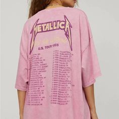 Pink Metallica T Shirt Size up to 5XL Buy Pink Metallica Shirtdesign for men, women. Have new design T-Shirt with sports T-Shirt, animal T-Shirt, event T-Shirt,family, hobbies, job T-Shirt, holiday T-Shirt It has all sizes for you and a wide range of colors for you to choose from. This Metallica T-Shirt will be the perfect [...] Family Hobbies, Purple Clothes, Metallica Shirt, Baggy Shirt, 2024 Wishlist, Metallica T Shirt, Tank Top Long, Sports T Shirt, Animal Tshirt