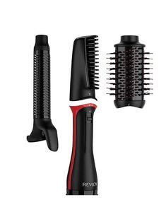 Revlon is introducing the One-Step Blow-Dry Multi Styler featuring 3 interchangeable attachments. Designed to deliver a variety of salon hair styles for maximum versatility: from curly looks to salon bouncy blow-dries. With 50% less heat exposure for less breakage, it's gentle on your hair as it dries, curls and styles in One-Step without extreme heat, creating shiny, healthy-looking styles in up to half the time. Based on lab testing using the volumising brush. Versus drying and styling separately. Variety of salon hair styles create different styles thanks to it's 3 interchangeable attachments. Suitable for all hair. One-Step Technology Dry, curl and style in up to half the time (Versus drying and styling separately). Style more often with less damage. Root-drying Concentrator: Unique co Salon Hair Styles, Dry Curl, Bouncy Blow Dry, Oval Brush, Hair Styling Tools, Trending Boots, Salon Hair, Fun Shots, Hair Rollers