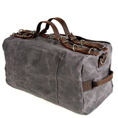 Waxed Canvas Travel Duffle Bag Carry-on Size - Woosir Fishing Shoes, Canvas Duffle Bag, Carry On Size, Commuter Bag, Canvas Messenger Bag, Travel Duffle, Duffle Bag Travel, Cow Boy, Waxed Canvas