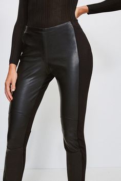 Like A Fine Wine, Our Leather Leggings Just Get Better With Age. Butter-Soft And Durable, This Wardrobe Hero Will See You Through Seasons To Come. Panelled With A Contrasting Ponte Reverse For Your Comfort, This Signature Piece Can Be Styled Up Or Down To Suit Your Mood. Leggings Collection, Mood Style, Ponte Leggings, Fashion Face Mask, Fine Wine, Karen Millen, Leather Leggings, Get Better, Black Leggings