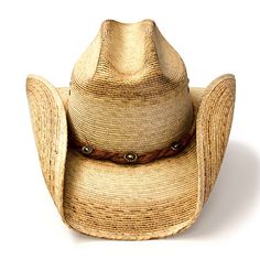 Crown: 4"CattlemanRolledMaterial: Palm strawRope hat bandVented crownBase Material: 100% StrawCare: Wipe CleanBrim Width: 4 InchCountry of Origin: Imported Western Brown Straw Hat For Ranch, Cheap Western Cowboy Hat For The Beach, Cheap Men's Cowboy Hat For Outdoor, Brown Flat Bill Straw Hat For Rodeo, Cheap Brown Men's Cowboy Hat, Cowboy Hat Brown, Hats Cowboy, Small Hats, Mens Cowboy Hats