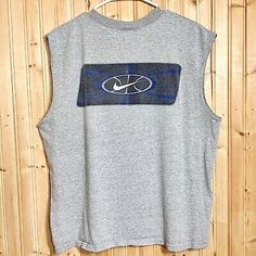 VTG Nike 90s T Shirt Sleeveless Tank Double Sided Basketball White Tag USA Sz M  | eBay Casual Crew Neck Sports Vest, Y2k Sleeveless T-shirt For Streetwear, Nike Sleeveless Streetwear Tops, Nike Sleeveless Tops For Streetwear, Nike Sporty Sleeveless Vest, Nike Sporty Sleeveless Tops, Nike Casual Sleeveless Vest, Casual Nike Sleeveless Vest, Sporty Sleeveless Nike Top