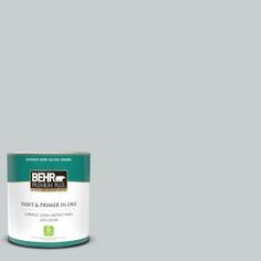 the behr paint is light beige and has a white base