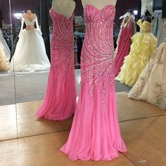 Strapless Beautiful Bead Work Fit And Flair Winning Pageant Gowns Miss Usa, Winning Pageant Gowns, Bling Outfits, Pageant Wear, Pageant Hair, Jasz Couture, Miss Usa, Pageant Gowns, Beaded Dress