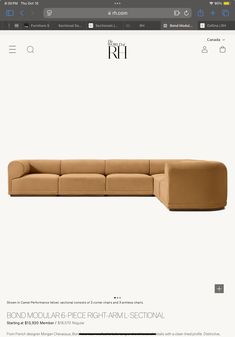 an image of a couch on the web page