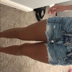 Very Stretchy, Never Worn, Great Condition Low Rise Denim Shorts, Low Rise, Jean Shorts, American Eagle Outfitters, American Eagle, Denim Shorts, Color Blue, Womens Shorts, Women Shopping