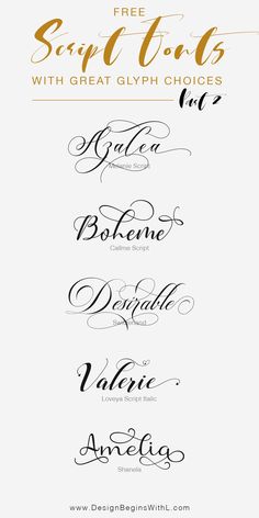 some type of calligraphy that is in different styles and font types, with the words below