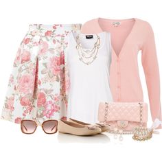 Pink And White Outfit, Girls Things, Stylish Skirts, Dress Pretty, White Outfit, Mode Inspo, Pink Outfits, Girly Fashion, Mode Vintage