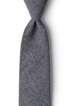 Seasonal solids are essential when the weather heats up. Our Tioga extra long tie in charcoal fits the bill. Made of a soft yet durable cotton weave, this accessory is sure to be a summer go-to. Imported. Cotton Labels, Grey Tie, Modern Gentleman, Galveston, Tie Accessories, Charcoal Color, Grey Cotton, Grey Fashion, Ties Mens