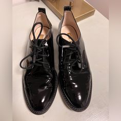 Patent Leather Loafers In Great Condition. Make Me An Offer! Patent Leather Loafers, Make Me An Offer, Leather Loafers, Flat Shoes Women, Loafer Flats, Patent Leather, Loafers, Conditioner, Women Shoes