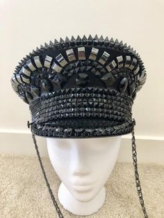 Burning Man Fashion - Get your custom design @staticthreads Bring your idea to life Hats Ideas, Costume Bra