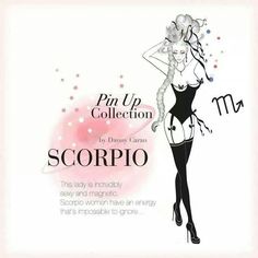 Scorpio Pin Up All About Scorpio, Scorpio Art, Black Moon Lilith, Scorpio Women, The Scorpions, Scorpio Girl, Scorpio Traits, Zodiac Characters, Scorpio Love