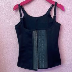 Waist Trainer Vest Waist Trainer Vest, Corset Shapewear, Mid Thigh Shorts, Bodysuit Shirt, Bottom Workout, Leather Corset, Fredericks Of Hollywood, Slim Shorts, Sleeveless Bodysuit