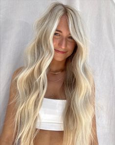 Light Brunette Hair, Blonde Hair Goals, Blonde Hair Transformations, Hair Highlights And Lowlights, Cool Blonde Hair, Dyed Blonde Hair, Light Blonde Hair