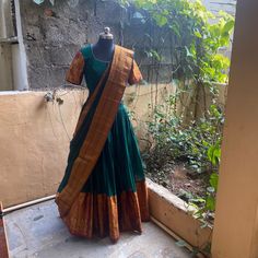 Wedding lehenga choli/ lehenga set with dupatta / teens lehenga/ bridal lehenga/ kids lehenga / narayanpet lehenga / crop top lehenga/ lehenga USA / Langa voni / voggish / green purple lehenga / pattu pavadai Here is a beautiful and traditional Indian pattu narayanpet cotton lehenga in green color paired with self color green border dupatta is a stunning piece for your upcoming parties!! It's a 3 piece set that includes skirt , can be done in other combinations and customizable !! Please contact Semi-stitched Gown For Navratri And Traditional Ceremonies, Floor-length Gown For Navratri And Traditional Ceremonies, Floor-length Gown With Cutdana For Traditional Ceremonies, Maxi Length Traditional Wear For Navratri Ceremonies, Maxi Length Traditional Wear For Navratri, Floor-length Pallu Gown For Traditional Ceremonies, Semi-stitched Anarkali Gown For Traditional Ceremonies, Eid Anarkali Pre-draped Saree With Pallu, Navratri Gown With Cutdana For Traditional Ceremonies