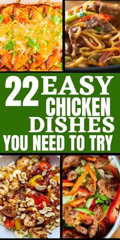 Would you like to try easy chicken dishes? Don't worry you're in the right place. I like easy dishes and these are easy chicken dishes you'll like. If you'll like to make easy chicken dishes then this pin is for you so don't hesitate and check them out. Easy Chicken Dishes, Easy Supper Recipes, Easy Chicken Dinner, Chicken Dishes Easy, Dinner Sandwiches, Easy Chicken Dinner Recipes, Duck Recipes, Man Food, Supper Recipes