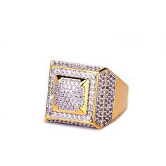 Item Type: Ring Gender: Men Material: Cubic Zirconia, Copper Size: 1.9 x 2.4 cm / 0.75 x 0.94 inch Surface Width: 15 mm / 0.59 inch Weight: 15 g / 0.03 lbs Package Includes: 1 x Pc Size Info: Size Circumference (mm / inch) 7 56.2 / 2.21 8 58.7 / 2.31 9 61.5 / 2.42 10 64.1 / 2.52 11 66 / 2.60 12 68 / 2.68 Mens Rings Gold, Pave Setting Ring, Hip Hop Rings, Bubble Letter, Mens Gold Rings, Style Hip Hop, Bubble Letters, Estilo Hip Hop, Rings Gold