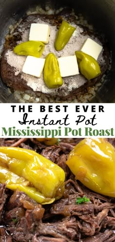 Missippi Pot Roast Instant Pot, Instant Pot Arm Roast, Ms Pot Roast, Quick And Easy Instant Pot Recipes, Mississippi Pot Roast Instant Pot, Instant Pot Mississippi Roast, Instant Pot Mississippi Pot Roast, Instant Pot Roast, بطاطس مهروسة