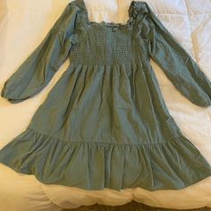 Never Worn Tags Off. Granola Dress, Corduroy Dress, American Eagle Outfitters, American Eagle, Colorful Dresses, Womens Dresses, Tags, Green, Women Shopping