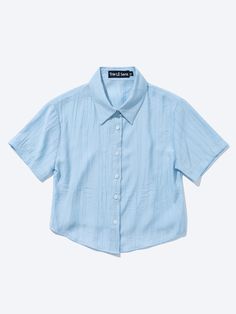 Editor's notesTRIP LE SENS' stylish and trendy cropped-length shirt is made of pleats fabric with a breathable and comfy fitting.- Button closure- Regular collar- Pleats fabric- Cropped length- Breathable and comfy fabricMeasurements(in.)S/M- Length: 18.89 / 19.29 in.- Shoulder: 14.96 / 15.74 in.- Chest: 18.11 / 18.89 in.- Sleeve: 7.08 / 7.48 in.Model infoMan - 6'03 Fitting size LWoman - 5'64 Fitting size MComposition & Care- 80% Polyester, 20% Nylon- Dry cleaning- Do not tumble dry- Do not bleach- Iron at low temperature with clothDesigner- by TRIP LE SENS Casual Short Sleeve Crop Top For Work, Casual Fitted Collared Cropped Shirt, Casual Summer Cropped Shirt With Collared Neckline, Classic Cropped Summer Shirt, Classic Collared Cropped Shirt For Summer, Summer Cropped Shirt With Button Closure, Cropped Summer Shirt With Button Closure, Summer Workwear Crop Top With Short Sleeves, Classic Button-up Cropped Shirt For Summer