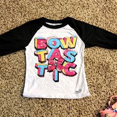 Never Worn Xs Jojo Shirt. Great Condition. Jojo Shirt, Jojo Siwa, Shirt Color, Shirt Sleeves, Kids Shirts, Pink White, Shirts Tops, Sleeve Shirt, Colorful Shirts