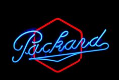 a neon sign with the word richard on it