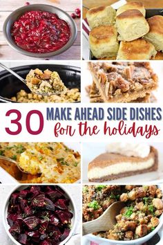 the top ten side dishes for holiday dinner