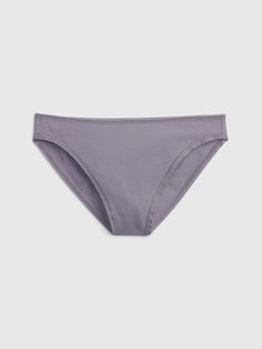 Soft, stretch organic cotton bikini brief underwear.  Light as air and extra breathable.  Elasticized waistband and leg openings.  Made with 92% organically grown cotton.  Organic cotton is better for people and the environment because it's grown without the use of harmful synthetic pesticides and fertilizers.  High-cut leg.  Full back coverage.  For more fit and sizing info, check out our Size Guide. Fitted Cotton Bottoms With Moderate Coverage, Supportive Seamless Cotton Bottoms, Basic Cotton Brief Bottoms, Everyday Solid Bottoms With Moderate Coverage, Seamless Cotton Brief Bottoms, Stretch Cotton Swim Briefs, Cotton Bottoms With Moderate Coverage For Everyday, Cotton Briefs With Hygienic Liner, Seamless Brief Bottoms For Everyday