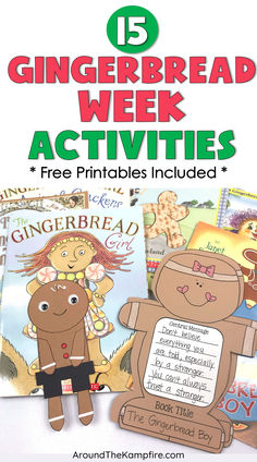 Gingerbread week literacy activities for 1st and 2nd grade. 2nd Grade December Activities, Legend Of The Gingerbread Man Printable, Gingerbread Man Book Free Printable, Gingerbread Man Literacy Activities, Gingerbread Man Kindergarten Activities, Gingerbread Prek Activities, Gingerbread Man Story Activities, Gingerbread Lesson Plans Preschool, Gingerbread Activities For Kids