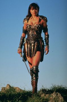 Xena Warrior Princess Xena Costume, Xena And Gabrielle, Dark Hero, Princess Tattoo, Boris Vallejo, Princess Photo