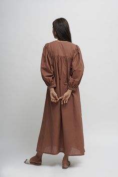 Cotton Comfortable Hand Embroidered Brown Loose/baggy Maxi Dress, Hand Crafted Patch Work, Custom Colour, Plus Size Tunic, Oversized Dress - Etsy Plus Size Tunic, Oversized Dress, Patch Work, Style Expert, Hand Embroidered, Custom Color, Favorite Outfit, Hand Crafted, Dress Outfits