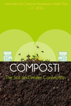 the cover of composti magazine shows an image of soil with plants growing out of it