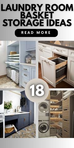 Keep your laundry room orderly with these essential basket storage strategies. Say goodbye to clutter and hello to sophistication Laundry Room Basket Storage, Laundry Room Basket, Basket Storage Ideas, Efficient Laundry Room, Room Basket, Laundry Room Baskets, Laundry Cabinet, Luxury Master Suite, Laundry Basket Storage