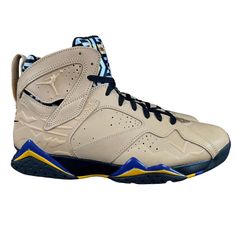 Air Jordan 7 Retro Se Vachetta Tan Afrobeats Shoes Dz4729-200 Men's Size 11 Note: Shoes Are New With Partial Manufacturer's Box. Lid Has Been Removed. Shoes Will Be Shipped With Extra Care. Follow Us! We List Lots Of New Shoes And Athletic Wear Daily! Brown Basketball Shoes With Contrast Sole, Brown Basketball Shoes With Gum Sole, Sporty Brown Lace-up Jordan Shoes, Brown Jordan Sports Shoes, Brown Low-top Jordan Shoes With Rubber Sole, Brown High-top Jordan Shoes For Sports, Brown Jordan Sports Shoes With Rubber Sole, Brown Basketball Shoes With Round Toe, Brown Basketball Shoes With Round Toe For Sports