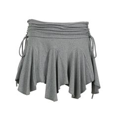 Lasaky - Stylish Irregular Pleated High-Low Skirt with a Sweet and Spicy Twist in Solid Color and Low-Waisted Design Hottie Outfits, School Crush, High School Crush, Fall Outfits Y2k, Skirt Korean, Skirt Y2k, Outfits Y2k, High Low Skirt, Preppy Look