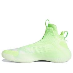 Adidas N3xt L3v3l Futurenatural 'Team Solar Green' H67457 (SNKR/Retro/Men's/High Top/Basketball/Fluorescent) Green High-top Basketball Sneakers, Green Sporty Basketball Sneakers, Sporty Green Basketball Sneakers, Adidas Basketball Shoes With Abzorb Midsole, Adidas Green Basketball Shoes, Adidas Green Basketball Shoes For Streetwear, Adidas Sneakers For Basketball With Round Toe, Adidas Round Toe Basketball Sneakers, Adidas Round Toe Sneakers For Basketball