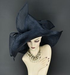 ✿*.Key Features.*✿ This is a floppy wide brim hat with Jumbo bow, long trimmed feathers. You can wear it directly or add some accents you want, very stunning and beautiful hat.  Great for Kentucky derby, weddings, church, Easter, Royal Ascot, horse races, cocktails, tea party, or any hat wearing occasion. Hat base size: From front to back around : 21" (53cm) From left to right around : 21" (53cm) Brim size appr:6-7.5" Crown Deep: 4.5" Head girth: 22.5(57cm) , adjustable string inside to make smaller to fit your head. If you want other colors in this style, just search the same item code in my store, you will find them. ✿*.Tip.*✿ ❣️If you want a customized piece, please follow the instructions below: 🔹Present style of hat or fascinator you would like from the store, with additional photos Bespoke Wide Brim Hat For Kentucky Derby, Curved Brim Straw Hat For Royal Ascot And Church, Curved Brim Sun Hat For Church And Royal Ascot, Bespoke Curved Brim Hat For Kentucky Derby, Curved Brim Sinamay Top Hat For Races, Flat Brim Hats For Royal Ascot Evening, Sinamay Top Hat With Curved Brim For Races, Kentucky Derby Sinamay Hat With Short Brim, Flat Brim Evening Hats For Royal Ascot