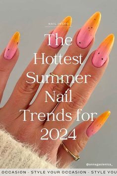 Fun Summer Nails, Bright Summer Nails, Nail Trend, Cute Summer Nails, Blue Nail Designs, Vacation Nails, Trendy Nail Design, Short Nail Designs, Summer Nails Colors