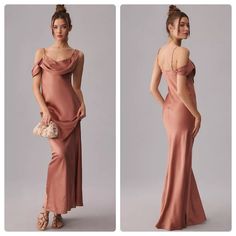 New With Tags Reformation Ronda Silk Maxi Dress In Praline. Retail $498. Brand New, Never Worn. Purchased This Dress From A Sale Rack, So There Might Be Some Small Imperfections Or Minimal Wear On The Fabric, And Wrinkles Due To Handling In The Store Environment, Being Tried On, Etc. Please See Pictures. No Major Flaws To Note. The Ronda Silk Dress Is A Stunning Choice For Any Romantic Rendezvous. Made Of Pure Silk, The Style Features An Asymmetrical One-Shoulder Moment, Draping Cowl Neckline, A Pink Pre-draped Maxi Dress For Cocktail, Pink Pre-draped Formal Dress, Pink Bias Cut Maxi Length Dress, Pink Floor-length Bias Cut Dresses, Pink Bias Cut Floor-length Dress, Elegant Pink Midi Dress With Bias Cut, Elegant Pink Bias Cut Midi Dress, Pink Bias Cut Midi Dress For Evening, Pink Bias Cut Midi Dress