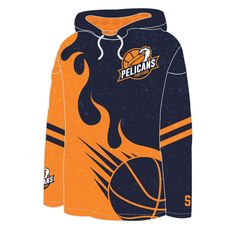 Our custom team basketball hoodies allow you to create a design that will represent your team in style on and off the court. You will work with our talented team of designers who will make the process easy while ensuring your hoodies turn out exactly the way you want them to look! A key feature of these custom team hoodies is that they are sublimated, which ensures bold, rich, and vibrant color. Sublimation is a printing process that dyes the fabric, resulting in long-lasting, high-quality image Hoodie Sublimation Design, Team-colored Hooded Tops With Team Logo, Sports Event Fan Apparel Tops With Drawstring Hood, Fan Apparel Tops With Drawstring Hood For Sports Events, Team-colored Hooded Top For Team Spirit, Sports Team Logo Hoodie, Hooded Team Spirit Tops With Logo, Hooded Tops With Team Logo For Sports Events, Throwback Team-colored Hoodie For Game Day