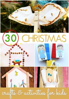 christmas crafts and activities for kids