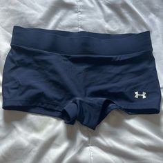 Too Small For Me. Never Worn But No Tag Blue Under Armour Bottoms With Built-in Shorts, Under Armour Fitted Shorts With Built-in Liner, Fitted Under Armour Shorts, Under Armour Bottoms With Built-in Shorts, Under Armour Blue Workout Bottoms, Under Armour Fitted Short Bottoms, Blue Under Armour Workout Bottoms, Casual Fitted Shorts By Under Armour, Fitted Casual Under Armour Shorts