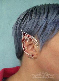 Pair of elf ear cuffs Betelgeuse Ear cuff Elf ears Fairy | Etsy Fantasy Style Festival Ear Cuff For Pierced Ears, Handmade Adjustable Fantasy Ear Cuff, Handmade Fairy Style Ear Cuff For Party, Fairy Style Ear Cuff For Party, Adjustable Single Fantasy Ear Cuff, Fairy Style Ear Cuff For Party With Pierced Ears, Fantasy Style Festival Ear Cuff, Fantasy Metal Ear Cuff For Party, Adjustable Fantasy Wrap Earrings As Gift