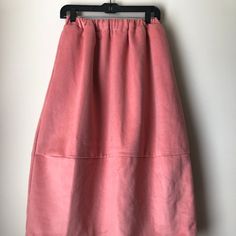 Simple Linen Life 2-Pocket Loose Fitting Skirt With Elastic Waistband And Linen Lining. Color:Pink Size:Medium Us Size 8-10 Waist:29-30 Hip:39-40 Length:31" Note:This Is Custom Made.It Does Not Have A Material Label/Tag. Not Sure What Material This Skirt Is Made Out Of But It Has A Nice, Soft, Velvet Feel To It. Casual Relaxed Fit Plain Skirt, Spring Relaxed Skirt With Pockets, Spring Flared Skirt With Pockets, Spring Flared Skirt Bottoms With Pockets, Casual Plain Skirt, Spring Midi Skirt With Pockets, Solid Color Mini Skirt With Pockets, Spring Relaxed Skirt Bottoms With Side Pockets, Relaxed Skirt Bottoms With Side Pockets For Spring